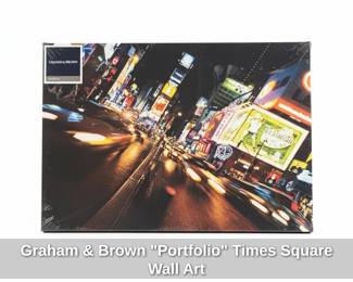 Graham  Brown Portfolio Times Square Wall Art