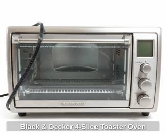 Black  Decker Slice Toaster Oven