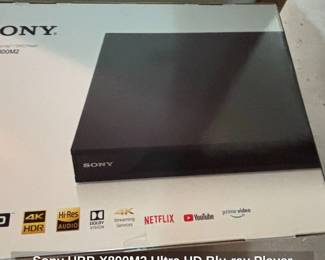 Sony UBPXM Ultra HD Bluray Player