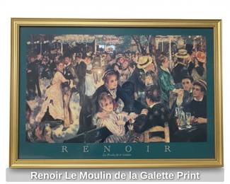 Renoir Le Moulin de la Galette Print
