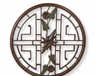 Carved Wood Decorative Screen Panel