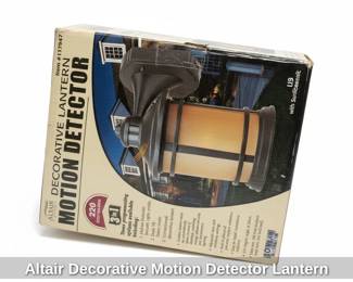 Altair Decorative Motion Detector Lantern