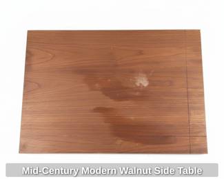 MidCentury Modern Walnut Side Table third image