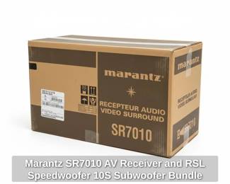 Marantz SR AV Receiver and RSL Speedwoofer S Subwoofer Bundle third image