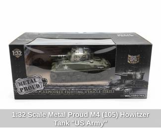 Scale Metal Proud M  Howitzer Tank US Army third image