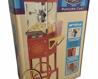 Nostalgia Electrics Vintage Collection Popcorn Cart