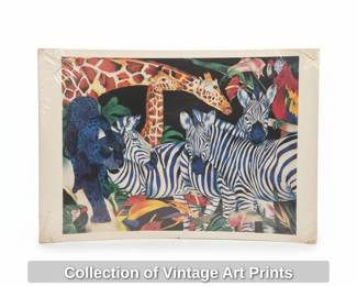 Collection of Vintage Art Prints fourth image