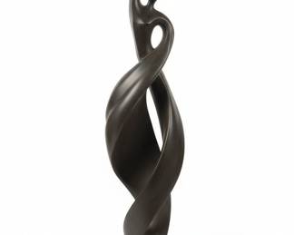 Biomorphic Wood Abstract Sculpture second image