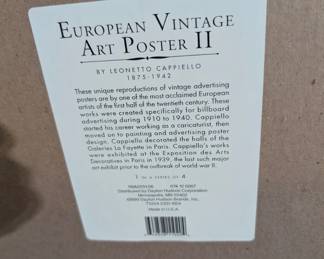Leonetto Cappiello European Vintage Art Poster II Reproduction