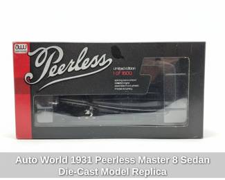 Auto World Peerless Master Sedan DieCast Model Replica second image