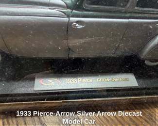 PierceArrow Silver Arrow Diecast Model Car second image