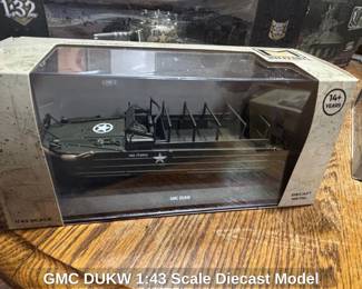 GMC DUKW Scale Diecast Model