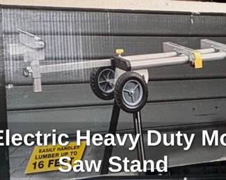 Chicago Electric Heavy Duty Mobile Miter Saw Stand