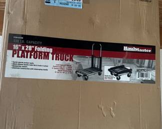 HaulMaster x Folding Platform Truck