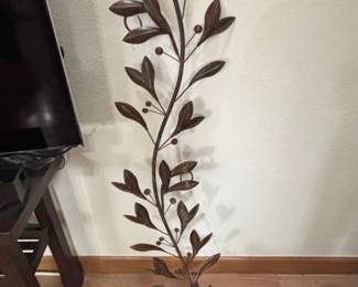 Metal Vine Wall Art