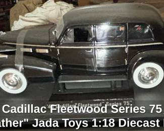 Cadillac Fleetwood Series The Godfather Jada Toys Diecast Model Car