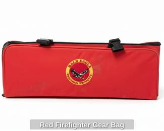 Red Firefighter Gear Bag