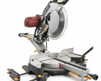 Chicago Electric DoubleBevel Sliding Compound Miter Saw with Laser Guide