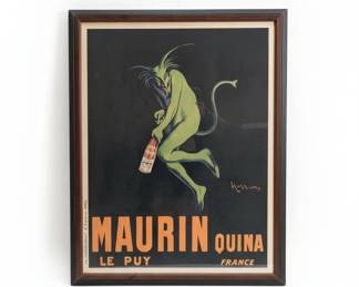 Maurin Quina Poster by Leonetto Cappiello