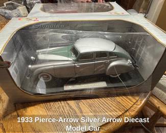 PierceArrow Silver Arrow Diecast Model Car