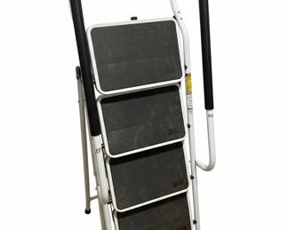 Delxo Step Folding Step Stool Ladder with Handrails