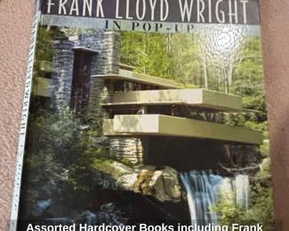 Assorted Hardcover Books including Frank Lloyd Wright titles third image