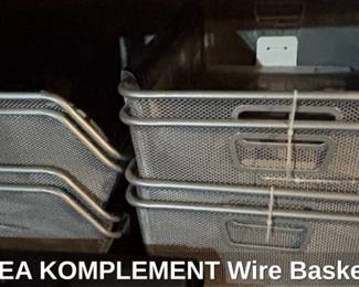 IKEA KOMPLEMENT Wire Baskets