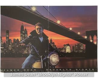 James Dean Brooklyn Nights Poster