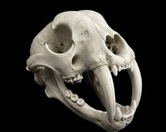 Smilodon Skull Replica third image