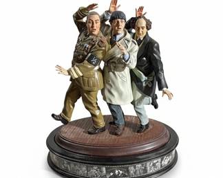 Franklin Mint The Three Stooges You Natzy Shero Figurine