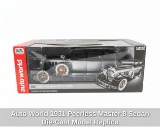 Auto World Peerless Master Sedan DieCast Model Replica