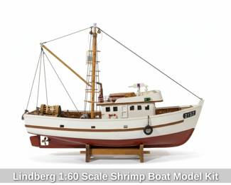 Lindberg Scale Shrimp Boat Model Kit