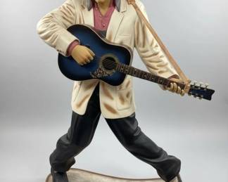 Elvis Presley The King LifeSize Statue with Guitar