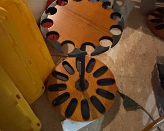 Rush Creek Creations Round Spinning Fishing Rod Rack