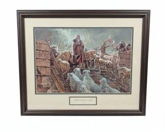 So They Went Into the Ark to Noah, Genesis by Clark Kelley Price