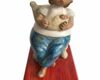 Rodo Padilla Mother and Child Ceramic Figurine