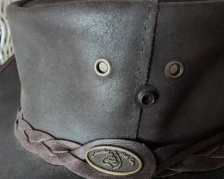 Coastline Hat Co. Outback Style Leather Hat second image