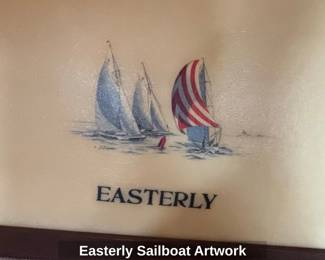 Easterly Sailboat Artwork second image