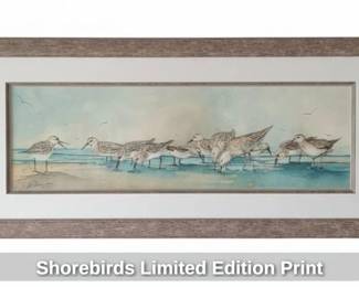 Shorebirds Limited Edition Print