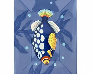 Primogera Turquoise Ceramic Plates and Bowls Set with Decorative Platters and Glassware third image