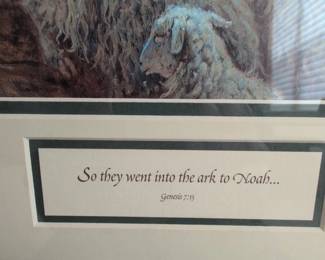 So They Went Into the Ark to Noah, Genesis by Clark Kelley Price third image