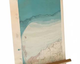 USGS Bathymetric Map of Florida Coastline