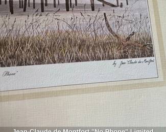 JeanClaude de Montfort No Phone Limited Edition Print third image