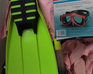 Dolfino DS Splendido Diving Mask and Fins Set