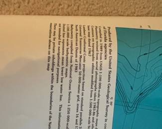 USGS Bathymetric Map of Florida Coastline third image