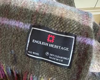 English Heritage All Wool Blanket second image