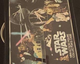 Kenner Star Wars MiniAction Figure Collectors Case with Figures