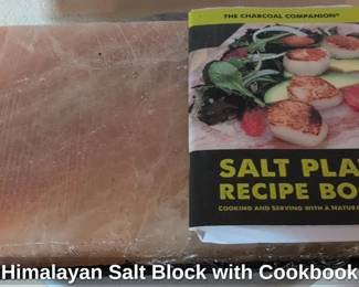 Himalayan Salt Block with Cookbook