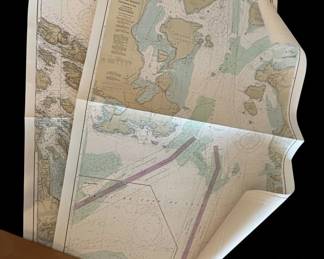 NOAA Nautical Charts  Rosario Strait  Strait of Juan de Fuca