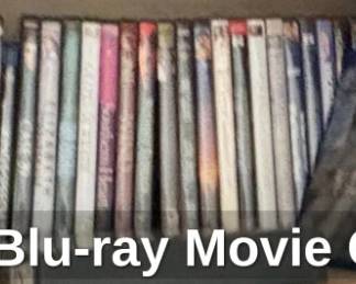 DVD and Bluray Movie Collection